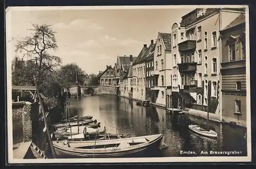 AK Emden, Am Brauersgraben, Schiffe