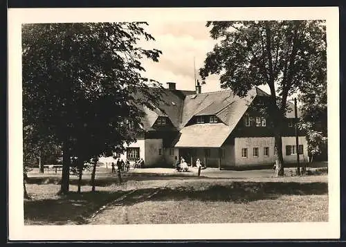 AK Jöhstadt im Erzgeb., Gasthaus Berghof v. Erich Bohring