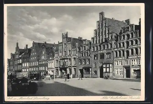 AK Lüneburg, Alte Giebel am Sande