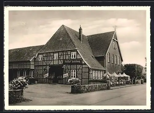 AK Hanstedt /Kr. Harburg, Gasthaus und Pension Heidekrug