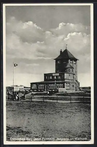 AK Burg /Fehmarn, Burgtiefe, Wartturm