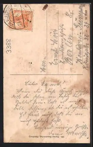 AK Bad Harzburg, Kurhaus, Radaufall, Sennhütte, Städt. Badehaus, Burgberg, Rabenklippe