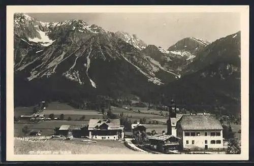 AK St. Rupert am Kulm, Ortsansicht mit Bauernhof