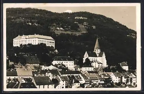 AK Murau, Teilansicht aus der Vogelschau