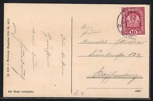 AK St. Michael, Ortsansicht aus der Vogelschau