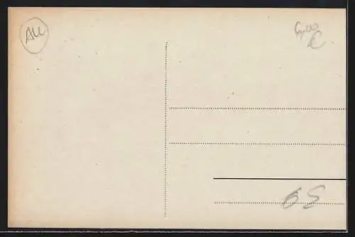 AK Saarbrücken, Partie in der Saargemünderstrasse