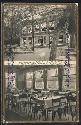 AK Hagen i. W., Restaurant-Café Kyffhäuser v. Wilh. Rasche, mit Innenansicht