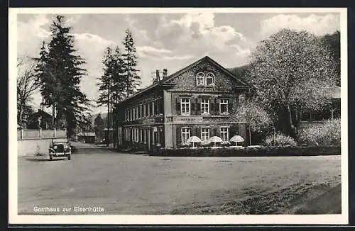 AK Rheinböllerhütte, Gasthaus zur Eisenhütte, Guldenpachtal