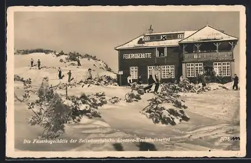 AK Feuerkogelhütte, Hütte an der Seilschwebebahn Ebensee-Kranabethsattel