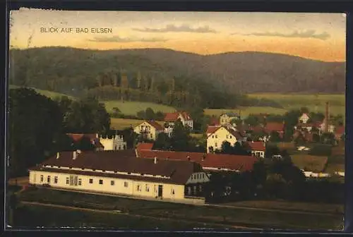 AK Bad Eilsen, Teilansicht aus der Vogelschau