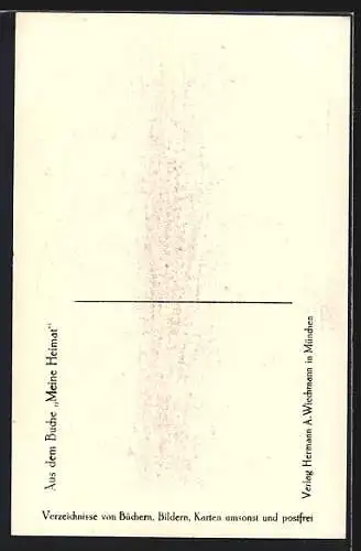 Künstler-AK Otto Ubbelohde: O Täler weit, o Höhen