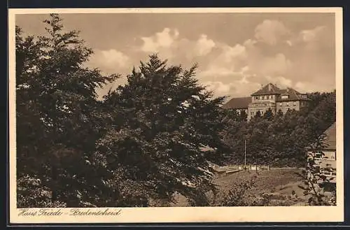 AK Bredenscheid /Hattingen, Haus Friede mit Umgebung