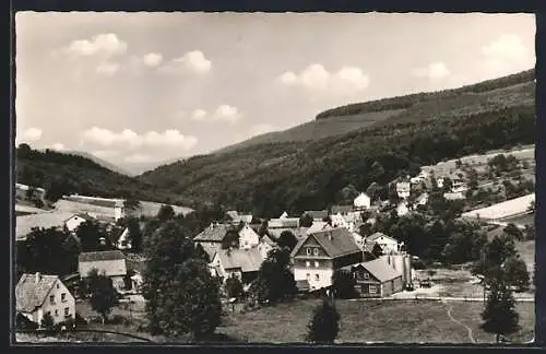 AK Allemühl /Eberbach, Ortsansicht aus der Vogelschau