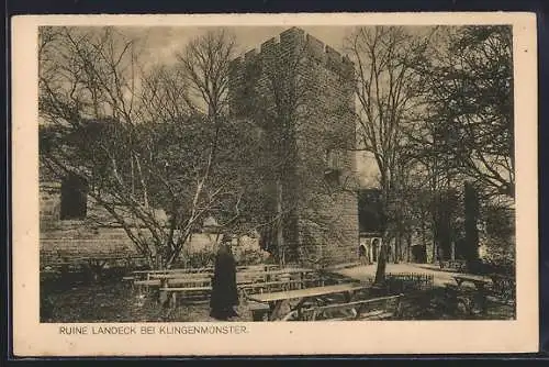 AK Klingenmünster, Ruine Landeck