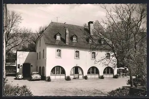 AK Grünhaus-Mertesdorf / Trier, Hotel Karlsmühle F. Geiben