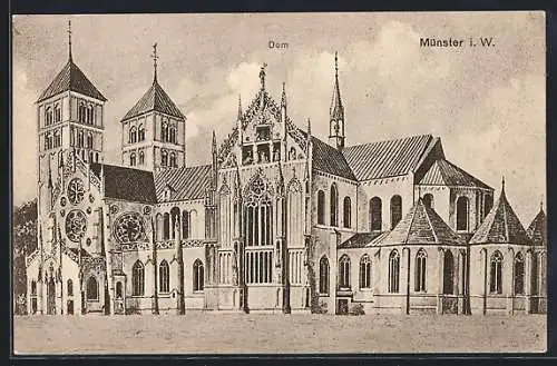 AK Münster i. W., Der Dom