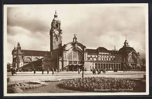 AK Wiesbaden, Hauptbahnhof