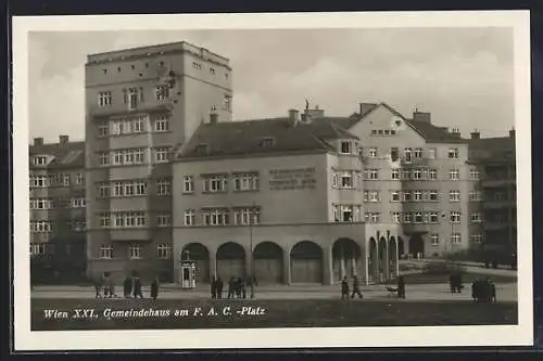 AK Wien, Gemeindehaus am F.A.C.-Platz