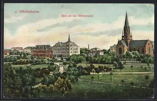 AK Wilhelmshaven, Blick auf den Wilhelmsplatz