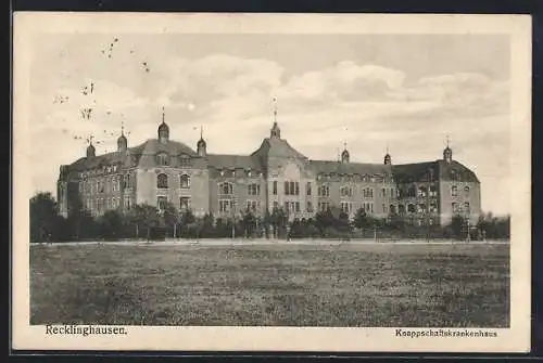 AK Recklinghausen, Blick zum Knappschaftskrankenhaus