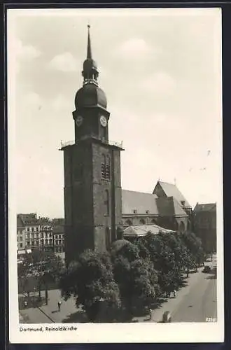 AK Dortmund, Partie an der Reinoldikirche