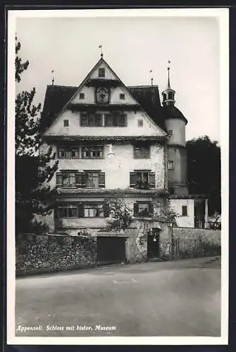 AK Appenzell, Schloss mit historischem Museum