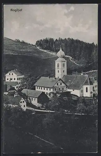 AK Koglhof, Ortsansicht mit der Kirche