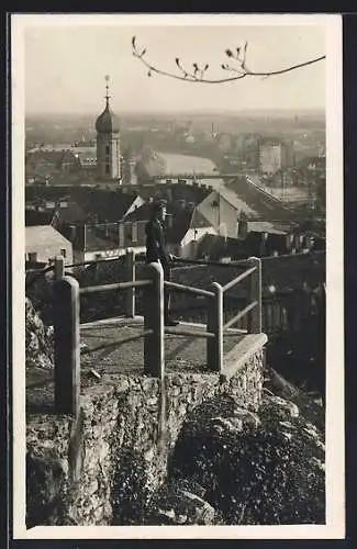 AK Graz, Partie am Neuen Schlossbergsteig