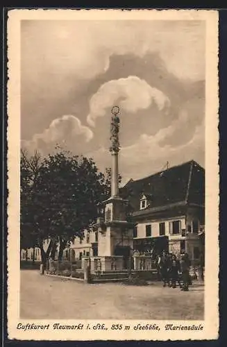 AK Neumarkt, Mariensäule