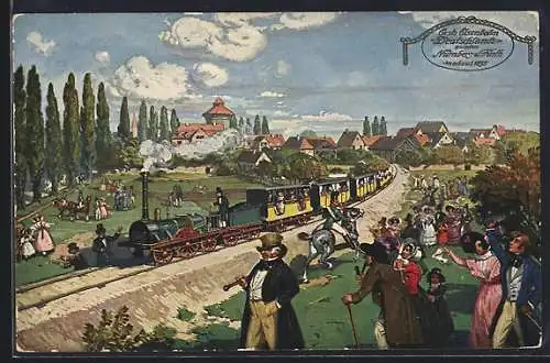 AK Nürnberg, Erste Eisenbahn Deutschlands