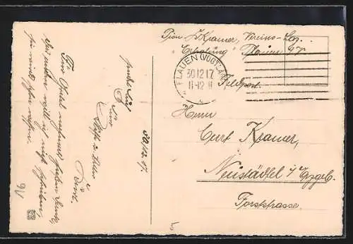 Künstler-AK Die besten Glückwünsche, Postkutsche