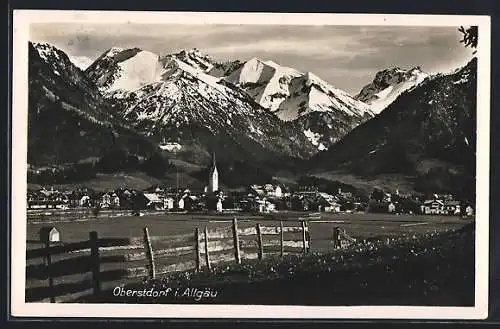 AK Oberstdorf, Gesamtansicht