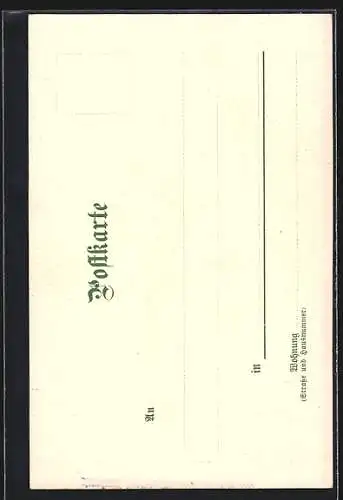 Künstler-AK P.Schmohl: Eisackthal, Blick zur Kapelle, Leute