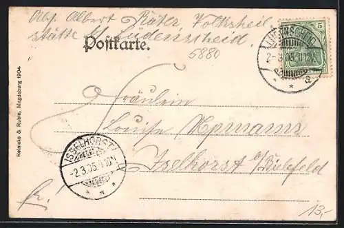 AK Lüdenscheid, Volksheilstätte mit Umgebung