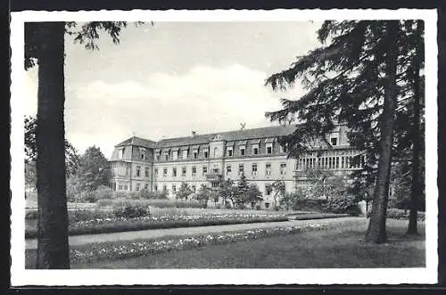 AK Bad Lippspringe, Sanatorium St. Marienstift mit Anlagen