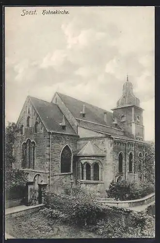 AK Soest, Blick auf die Hohnekirche