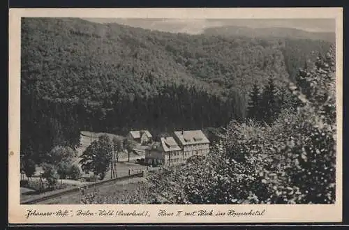 AK Brilon-Wald /Sauerland, Johannes-Stift, Haus II und Hoppecktal