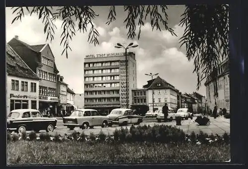 AK Mühlhausen /Thür., Hotel Stadt Mühlhausen