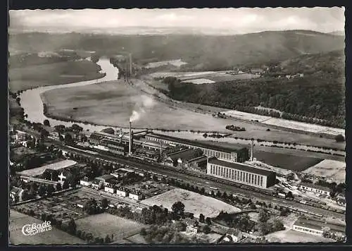 AK Wengern /Ruhr, Fliegeraufnahme des Stahlwerk Mark Wengern A.-G.