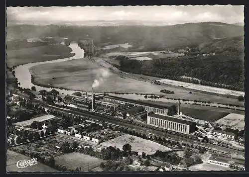 AK Wengern /Ruhr, Fliegeraufnahme des Stahlwerk Mark Wengern A.-G.