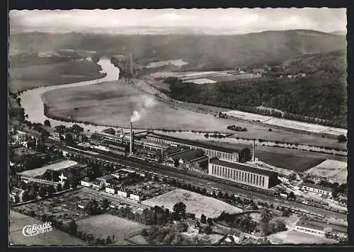AK Wengern /Ruhr, Fliegeraufnahme des Stahlwerk Mark Wengern A.-G.