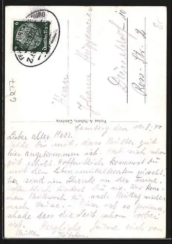 AK Camberg /Taunus, Blick durchs Obertor