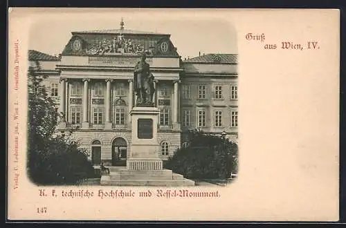 AK Wien, Hochschule und Ressel-Monument