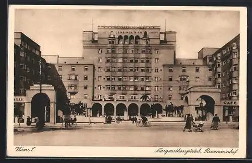 AK Wien, Margarethengürtel, Reumannhof