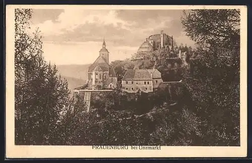 AK Frauenburg, Blick auf den Ort