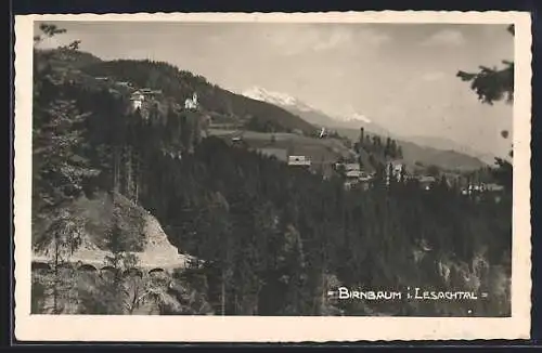 AK Birnbaum i. Lesachtal, Ansicht von oben