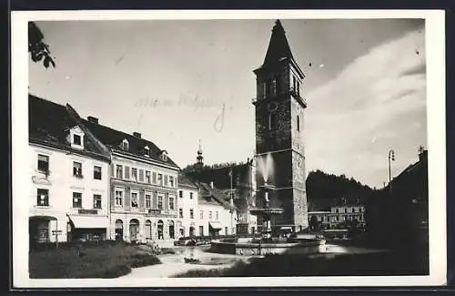 AK Judenburg, Blick auf den Hauptplatz