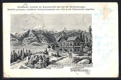 AK Zell am See, Gasthof zum Gross Glockner