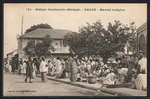 AK Dakar, Marché indigéne