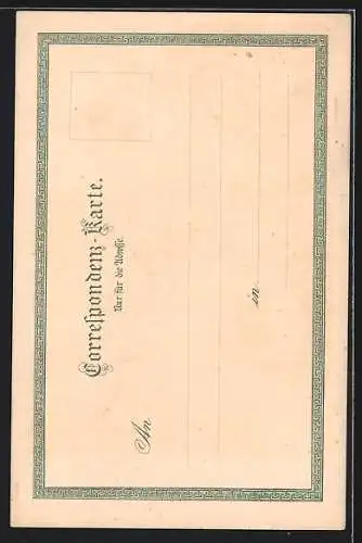 Lithographie Villach, Faaker See, Mittagskogel